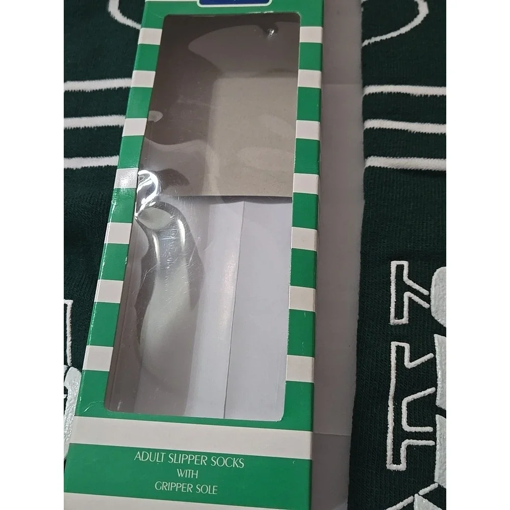 Rare 1998 New York Jets Slipper Socks  Deadstock NWT  Footwear Inc NFL Deadstock